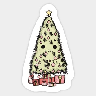 Christmas Tree Cute Sticker